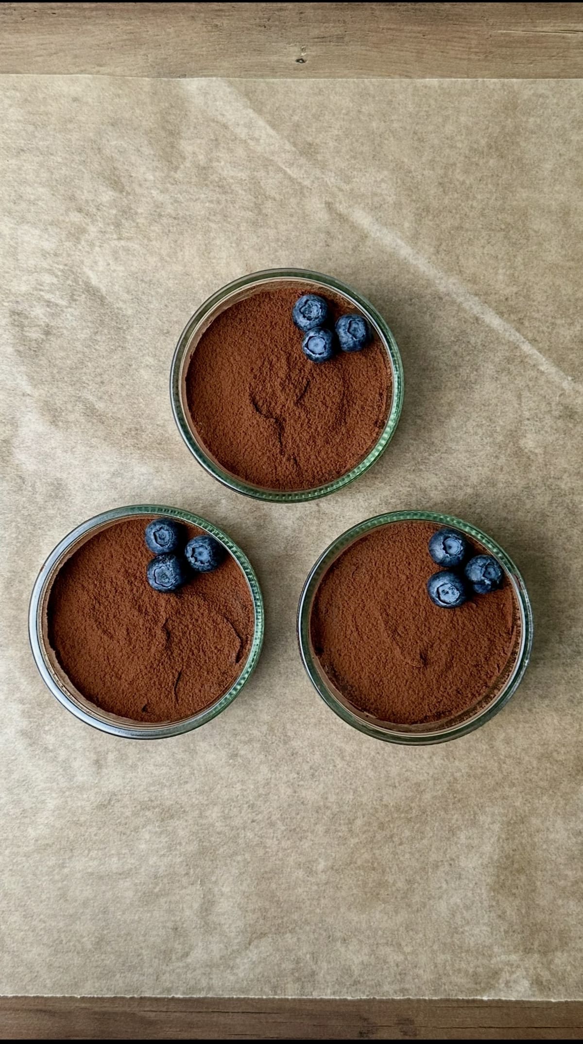 Chocolate Pudding with Boiled Eggs