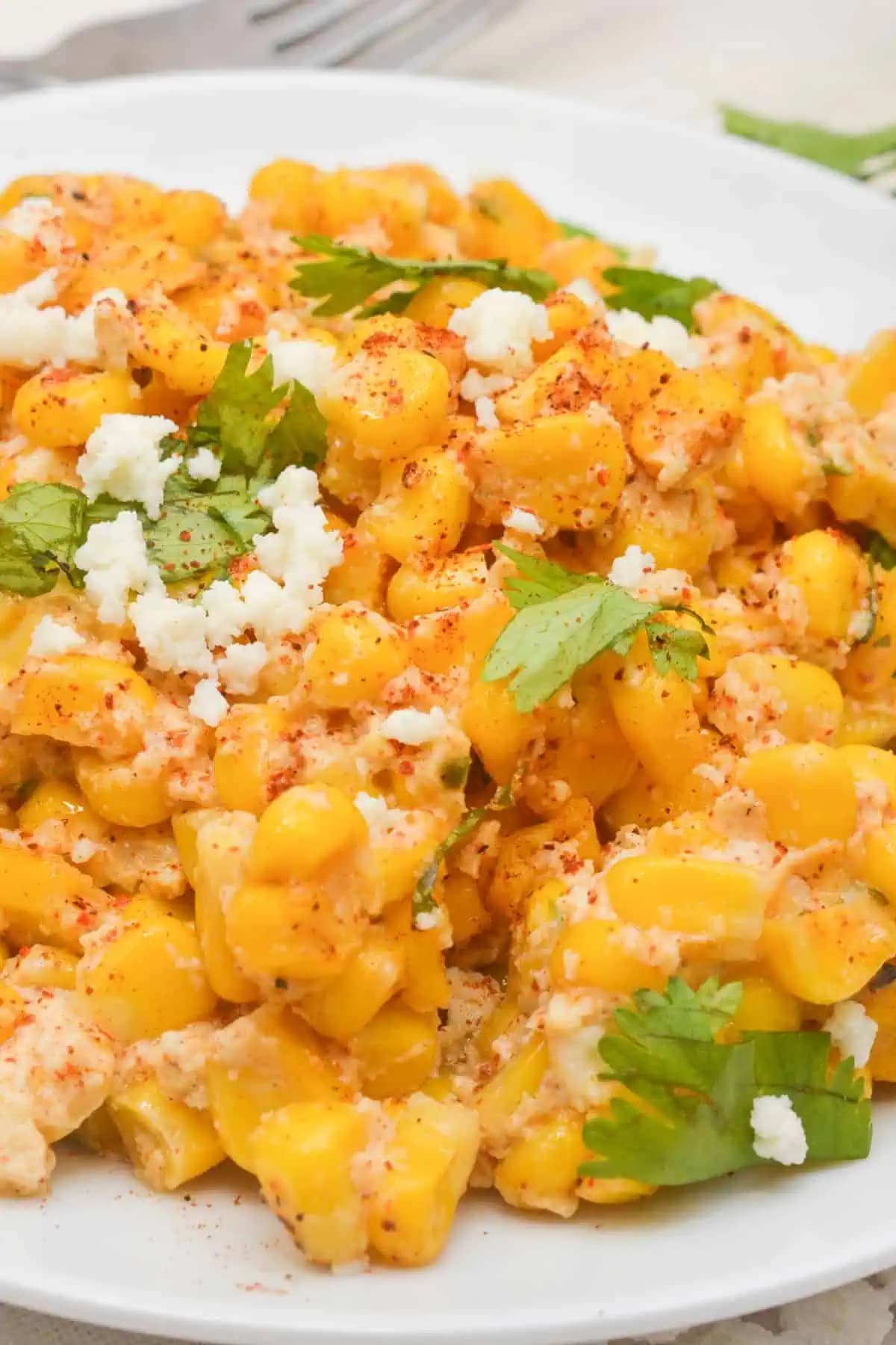 Mexican Street Corn Casserole
