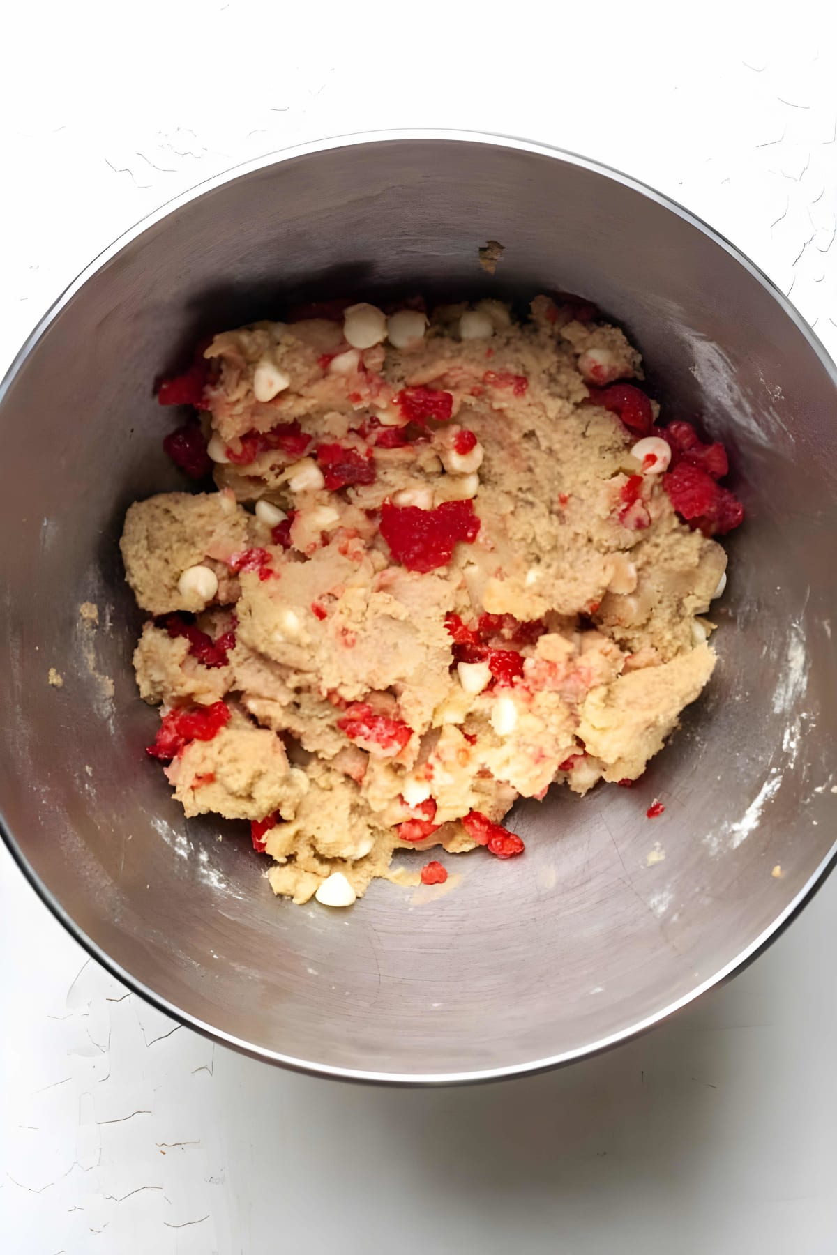 Raspberry White Chocolate Cookies