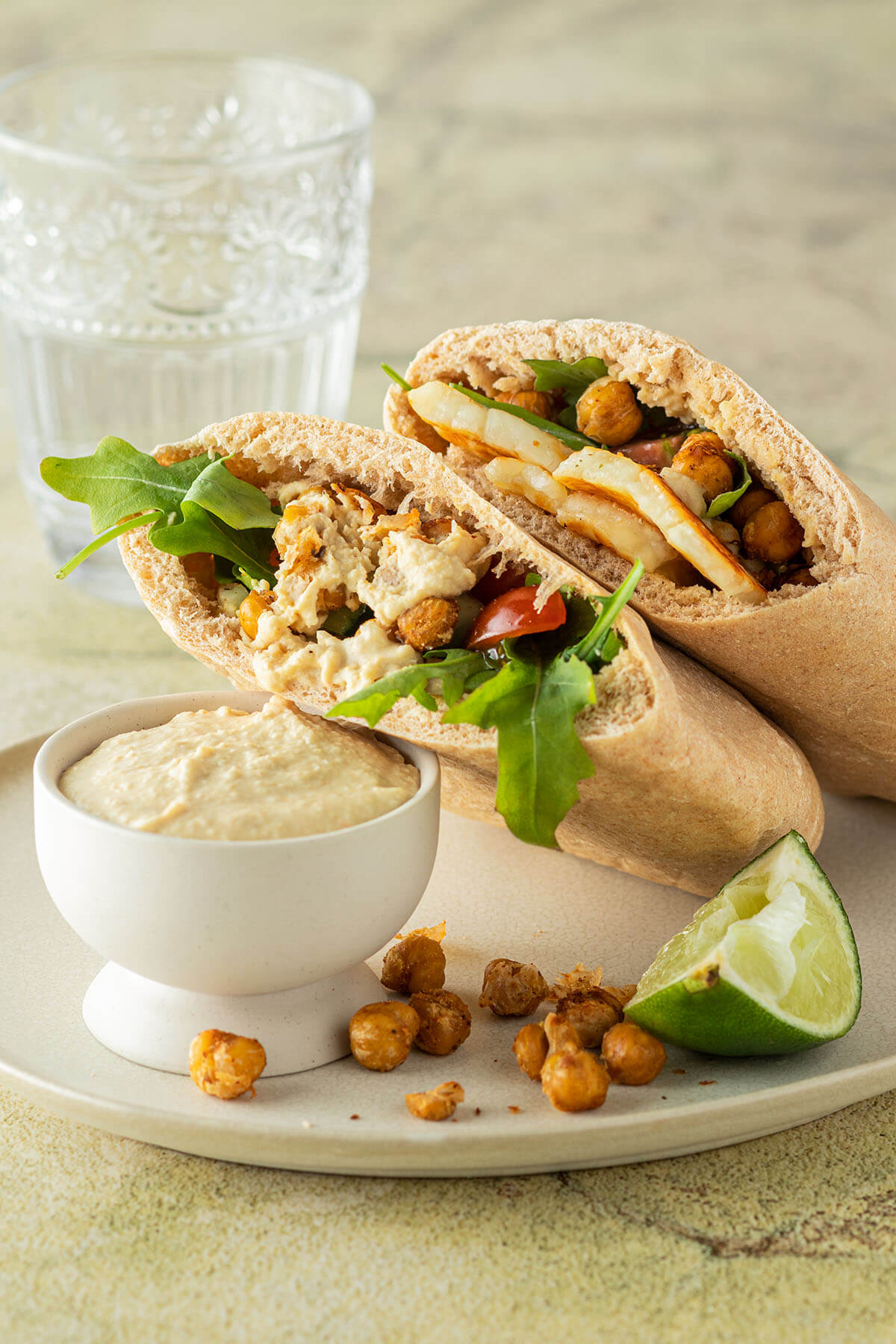 Halloumi Pita Pockets