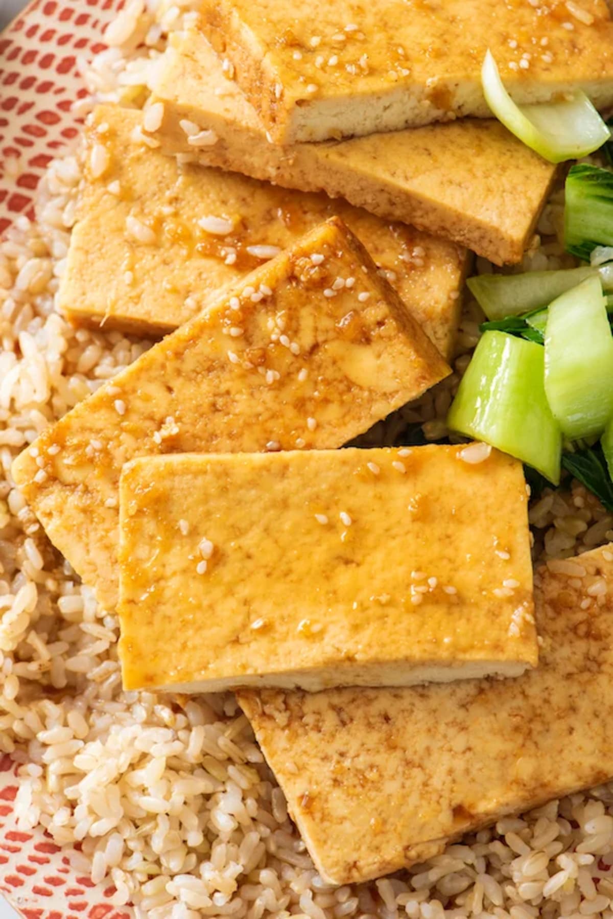 Sweet Gingery Tofu