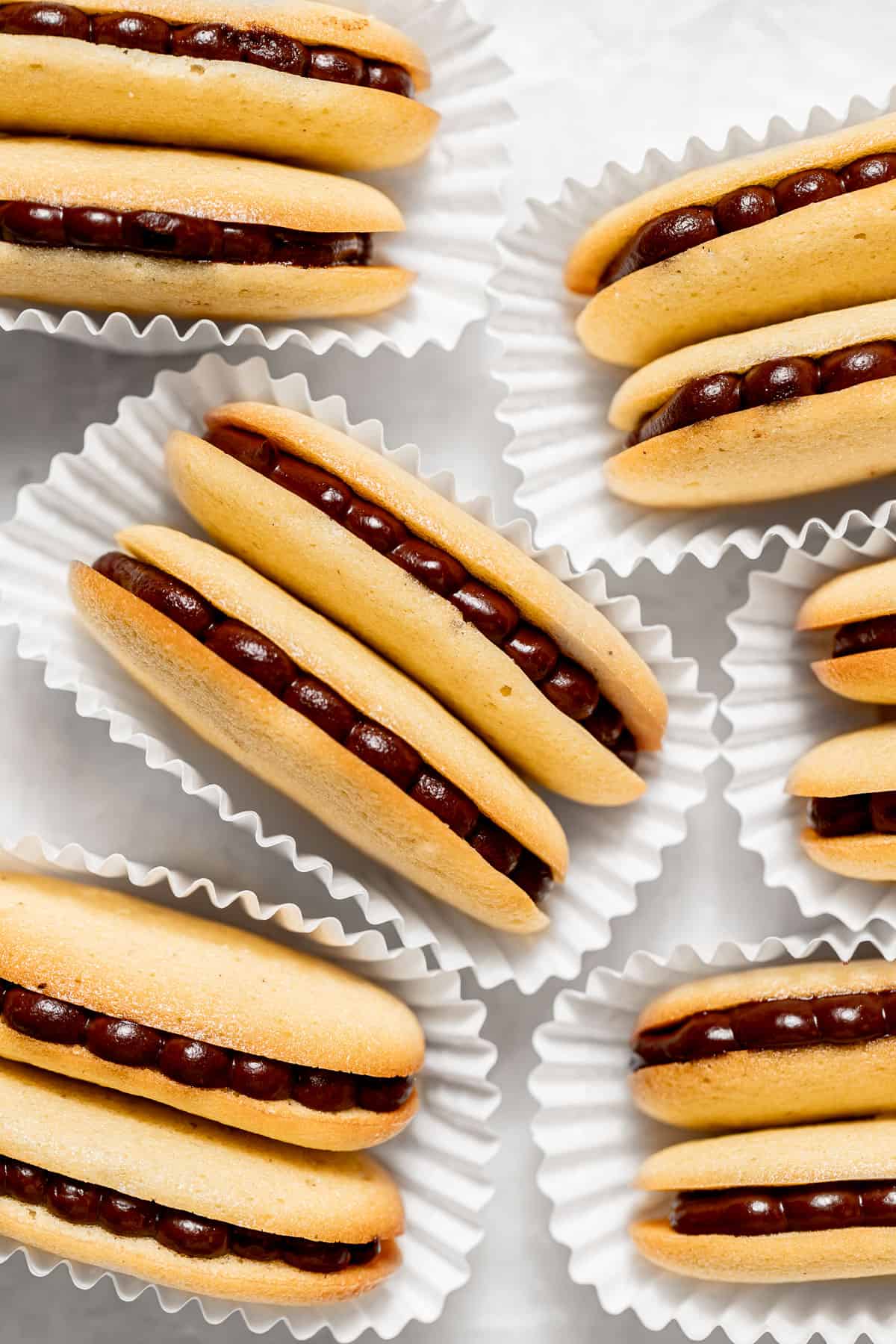 Homemade Mint Chocolate Milano Cookies