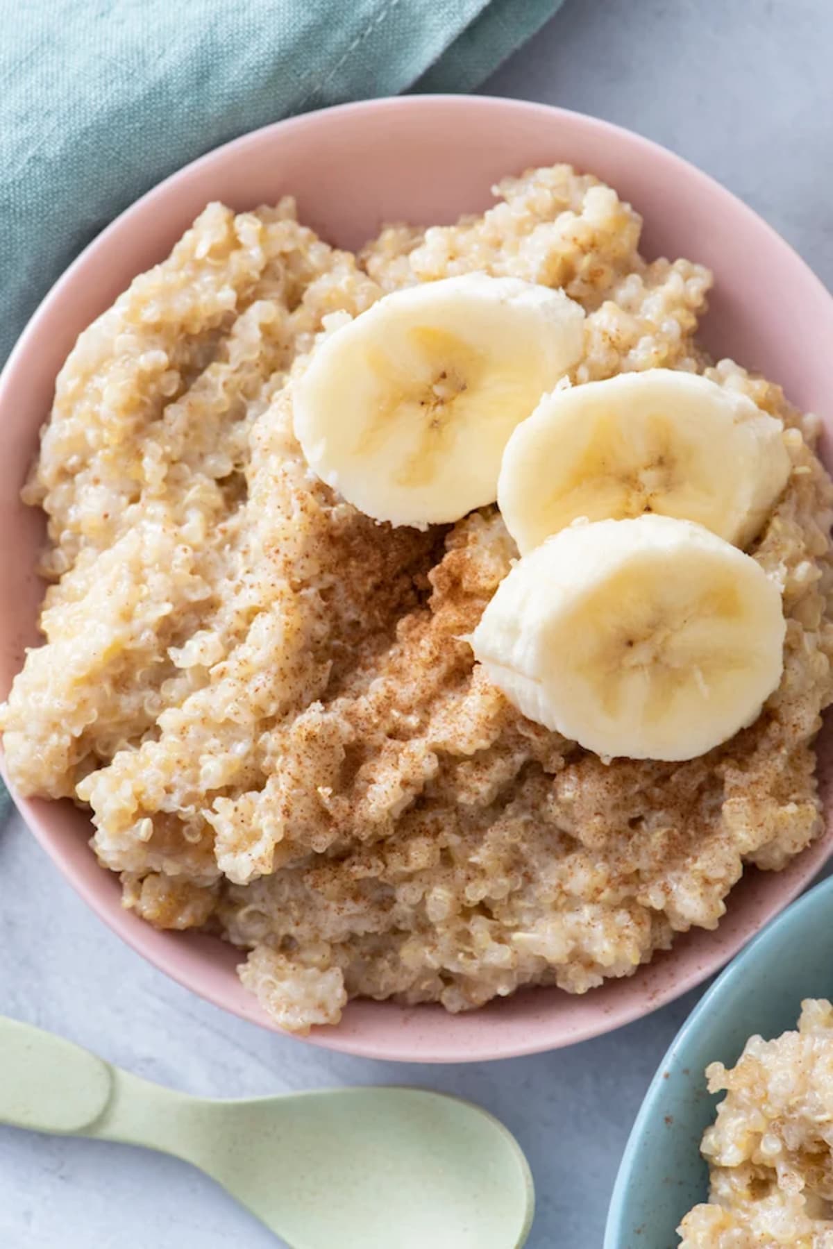 Banana Quinoa Rice Pudding