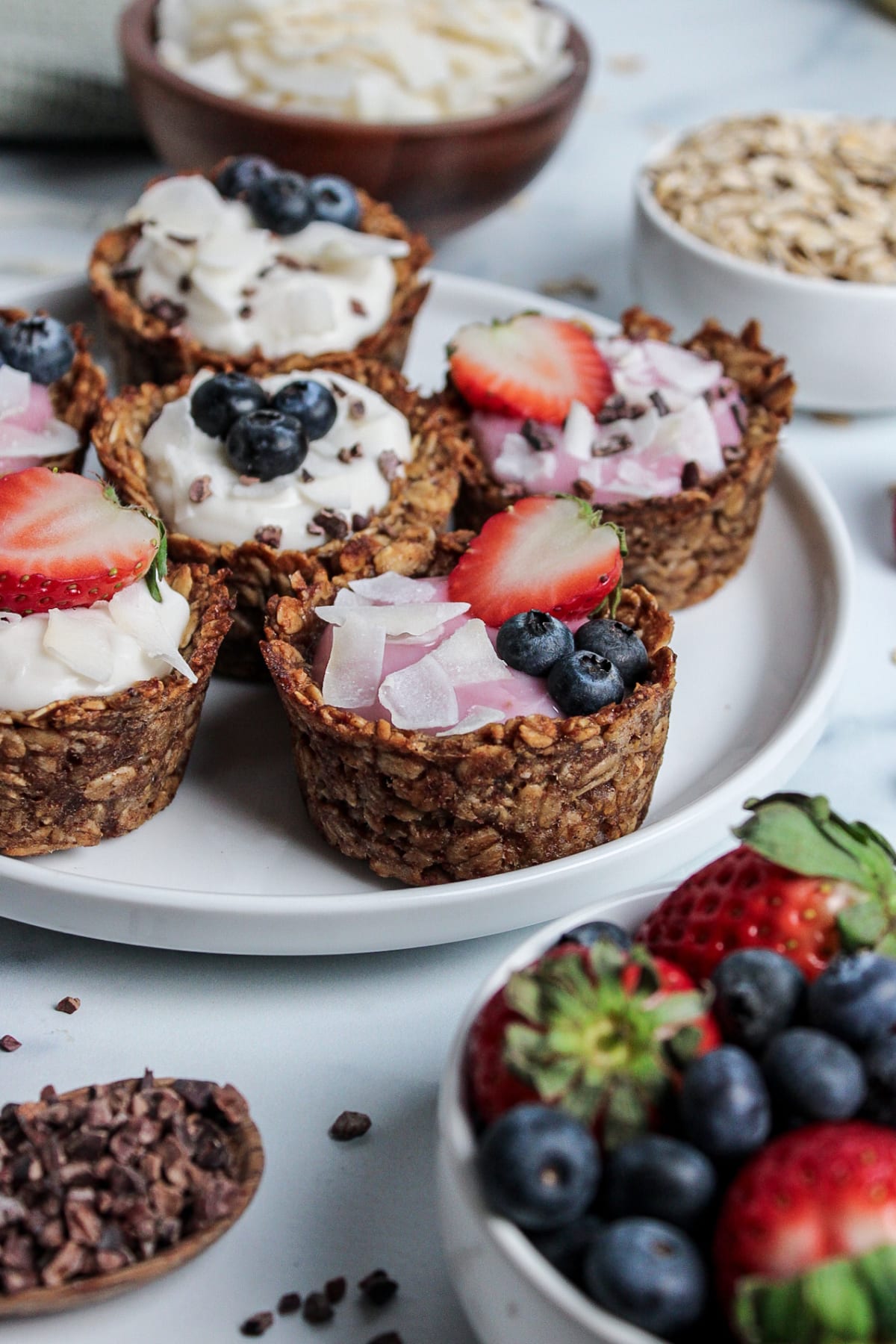 Oatmeal Yogurt Cups