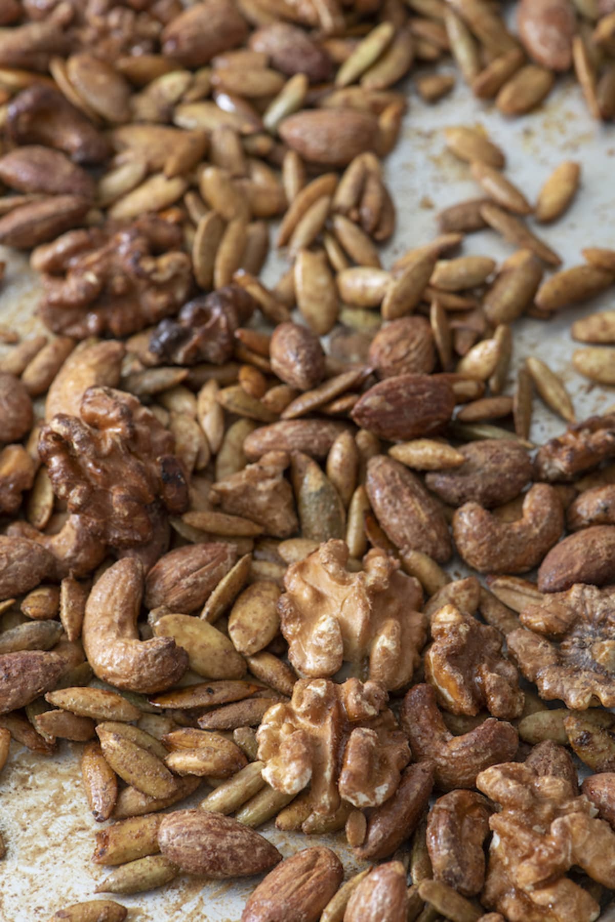 Pumpkin Spice Mixed Nuts and Seeds