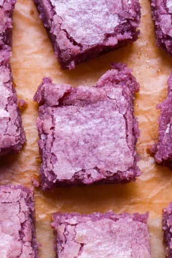 Ube Brownies