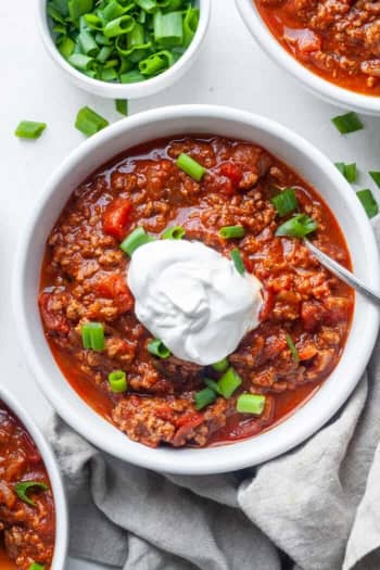 No Bean Chili (Beanless Chili)