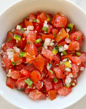 Homemade Pico de Gallo