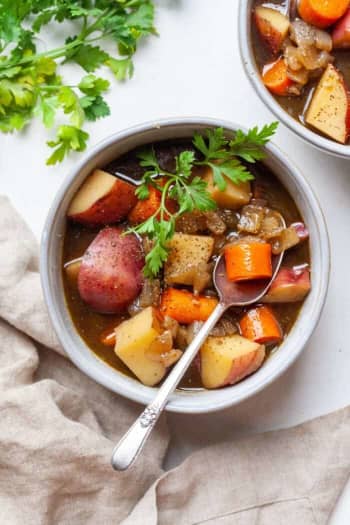 Vegetarian Beef Stew (Vegan)