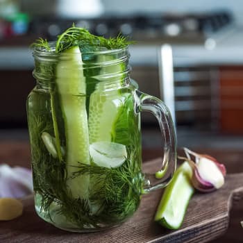 Quick Dill Pickles
