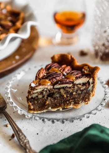 Bourbon Caramel Pecan Pie