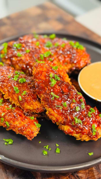 High Protein Korean BBQ Chicken Tenders