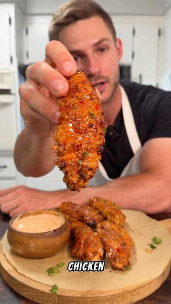 High Protein Bang Bang Chicken Tenders