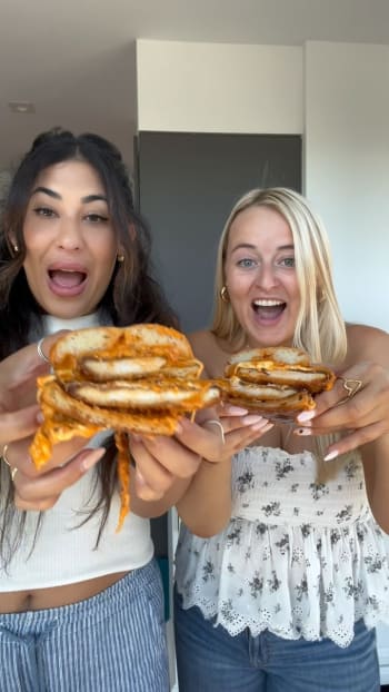 Vodka Chicken Parm Sandwich