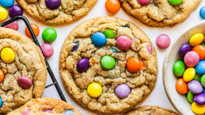 The Best Small Batch M&M Cookies
