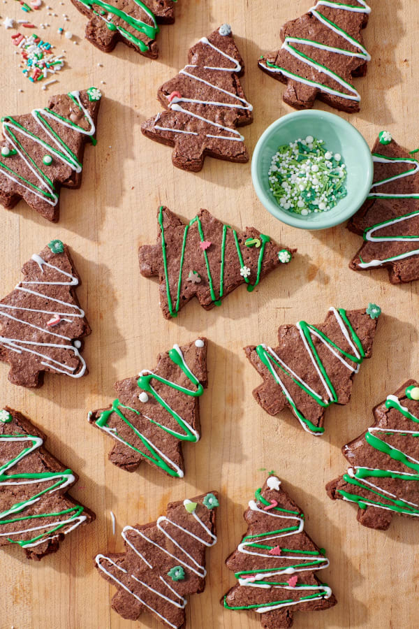 Christmas Tree Brownies cover