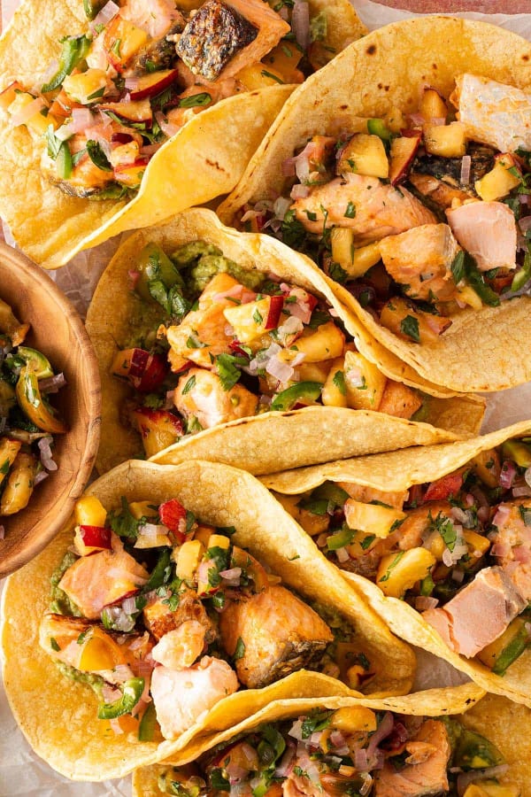 Bang Bang Salmon Tacos cover