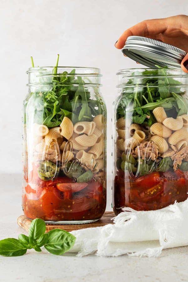 Pasta Salad in a Jar cover