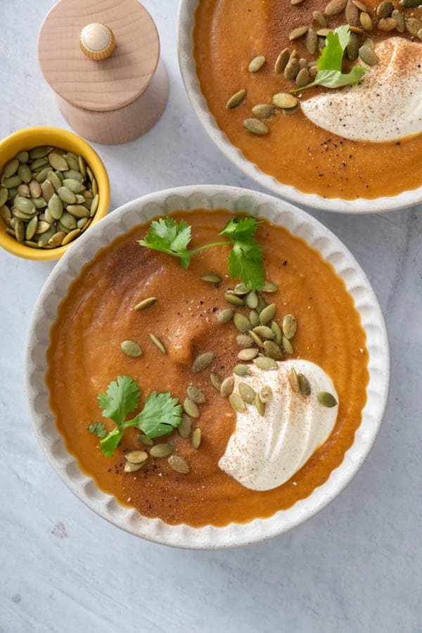 Spiced Carrot Cauliflower Soup cover