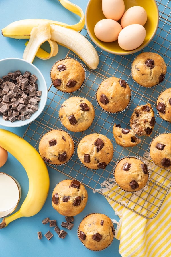 Banana Chocolate Chip Muffins cover
