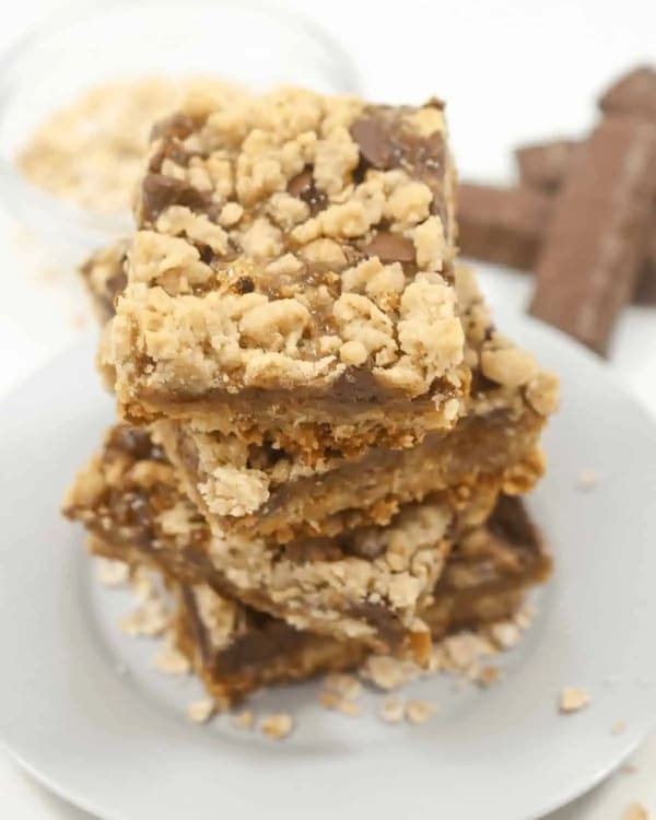 Twix Oatmeal Caramel Bars cover