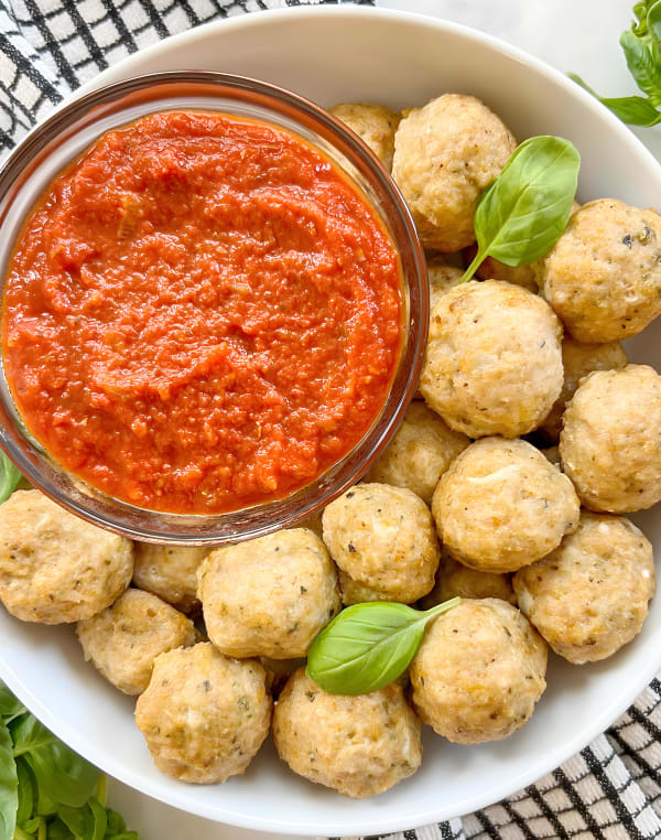 Dairy Free and Egg Free Chicken Meatballs cover