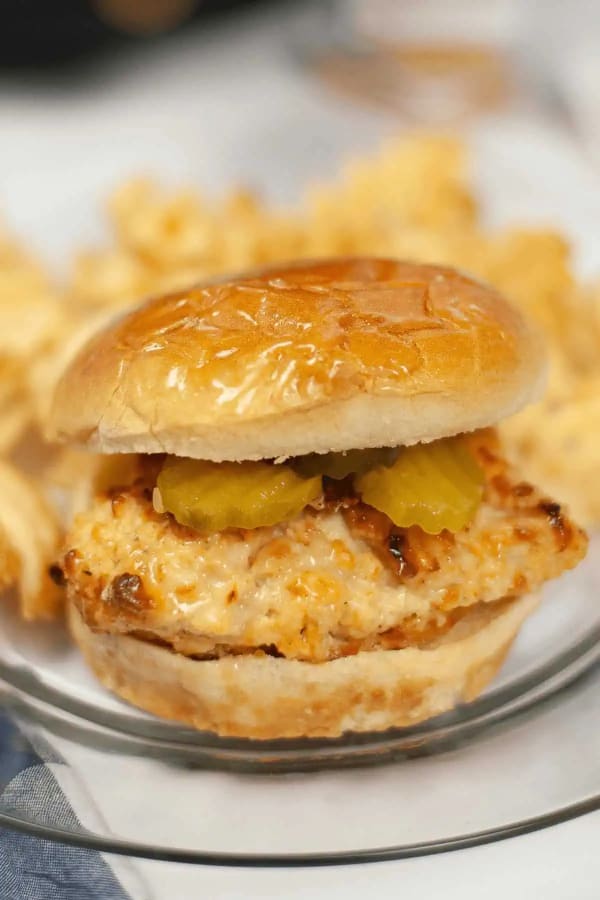 Air Fryer Copycat Chick Fil A Sandwich cover