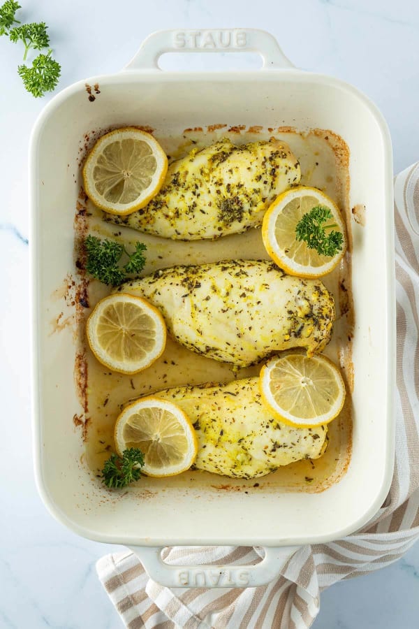 Easy Baked Lemon Chicken cover