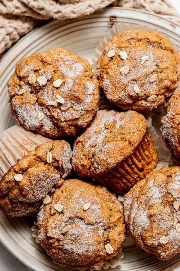 Gluten-Free Pumpkin Oatmeal Muffins cover