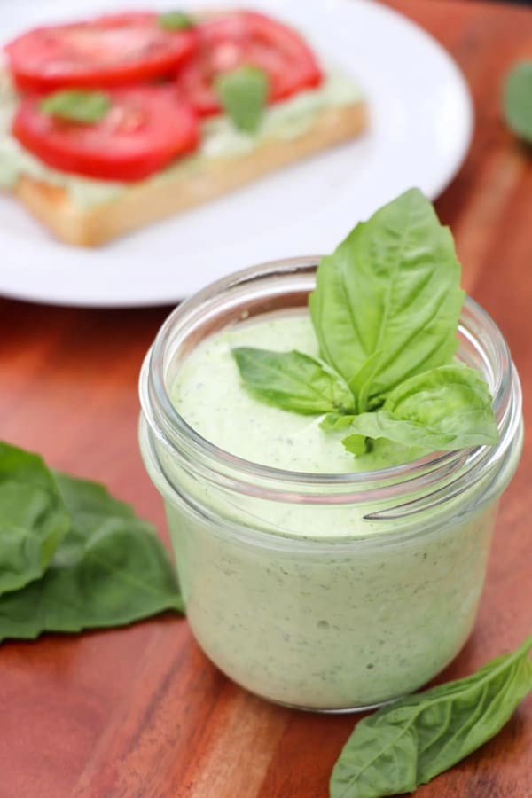 Easy Basil Mayo with Lemon cover
