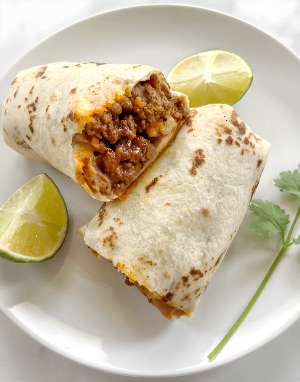 Baked Beef Chimichangas cover