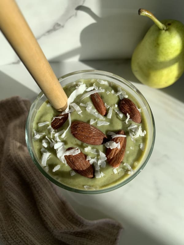 Pear Almond Butter Smoothie cover