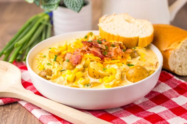 Slow Cooker Chicken Corn Chowder cover