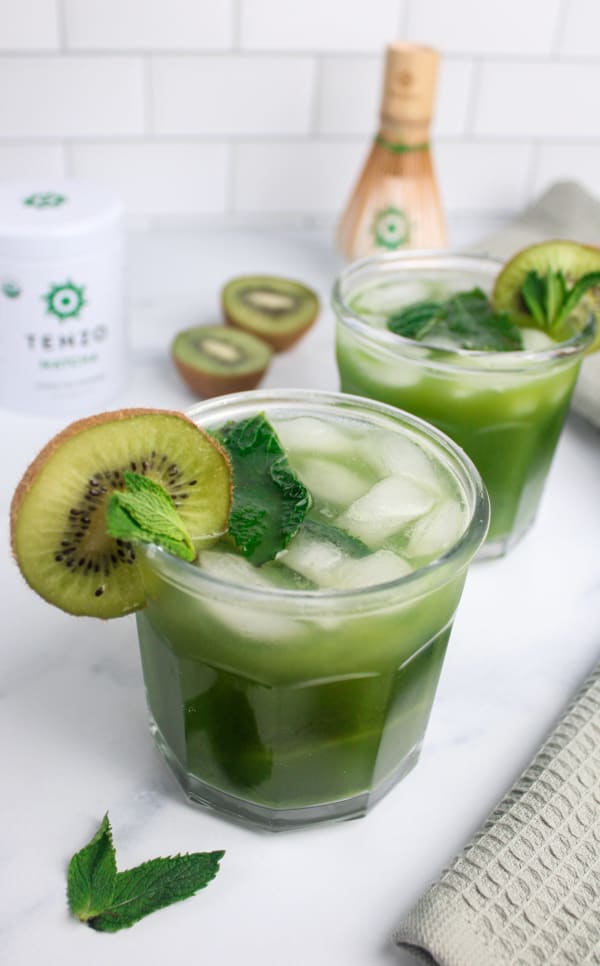 Matcha Kiwi Mint Iced Tea cover