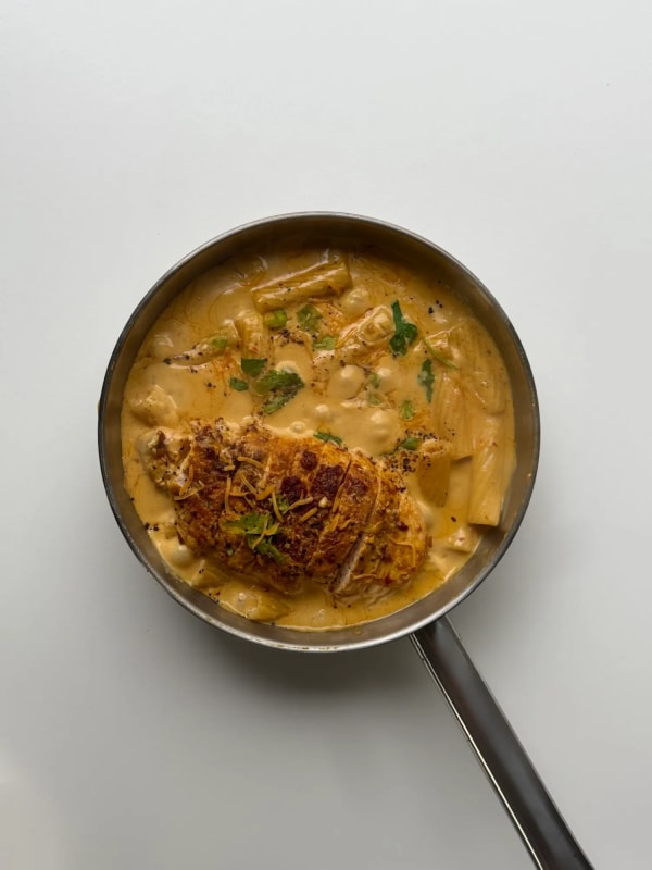 Creamy Chipotle Chicken Pasta cover