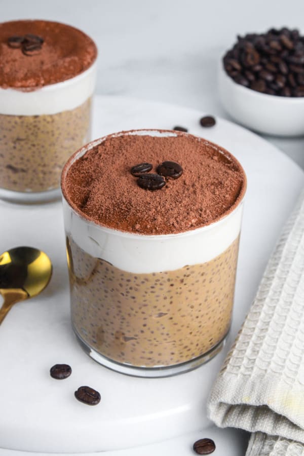 Tiramisu Chia Pudding cover