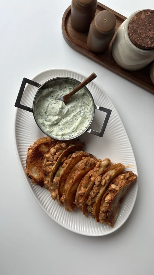 Honey BBQ Chicken Tacos cover