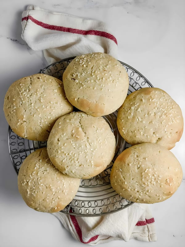 Gluten Free Hamburger Buns cover