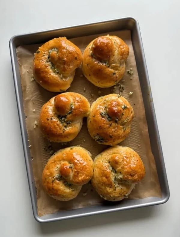 Garlic Knot McChicken Sliders with Garlic-Herb Butter cover