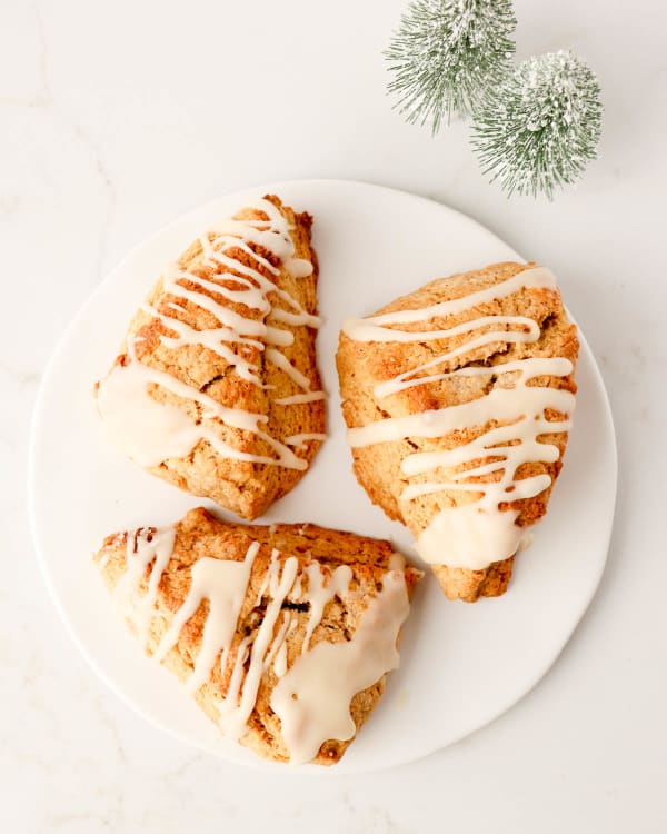 Gingerbread Scones with Maple Glaze cover