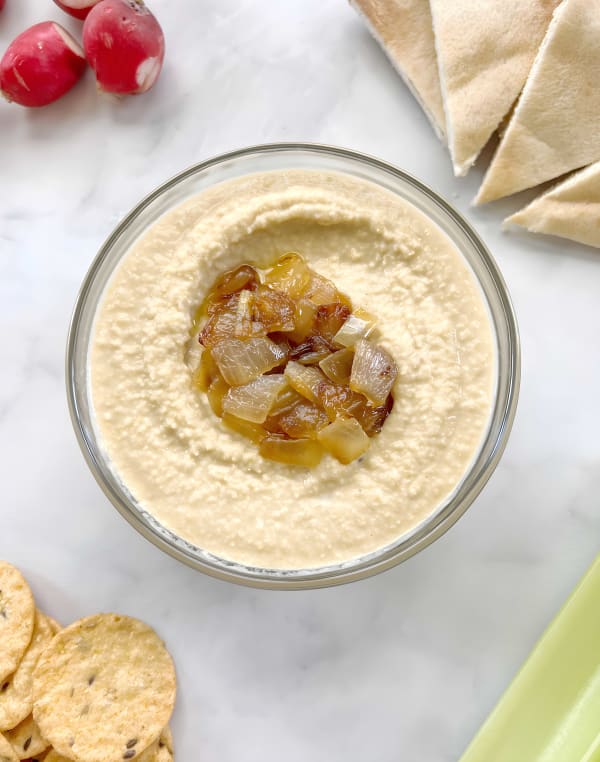 Caramelized Onion Hummus cover