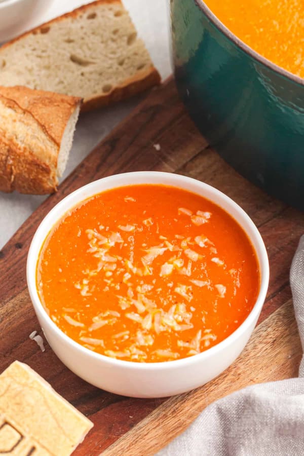 Roasted Tomato and Pepper Soup cover
