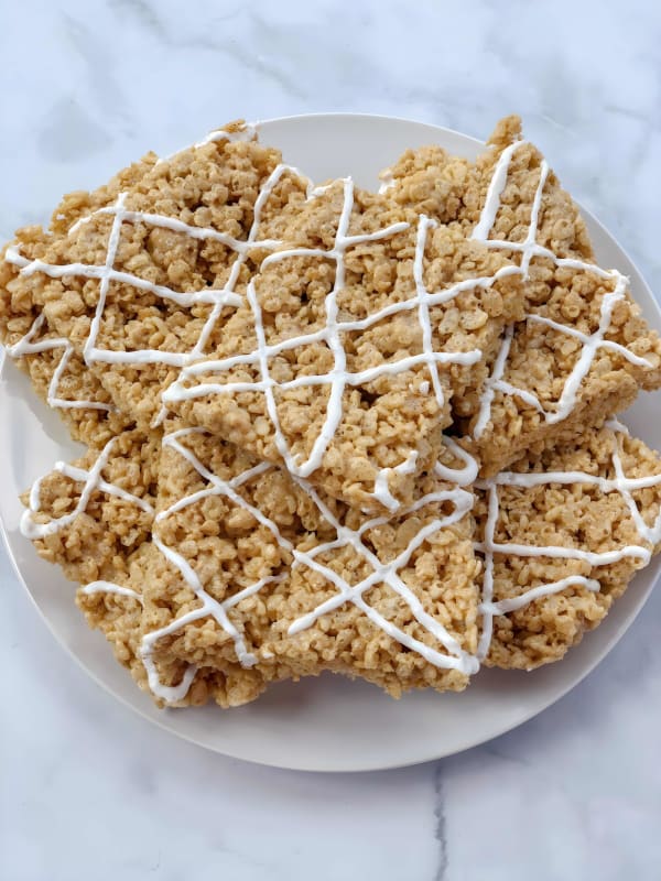Dairy-Free Pumpkin Spice Rice Krispies Treats cover
