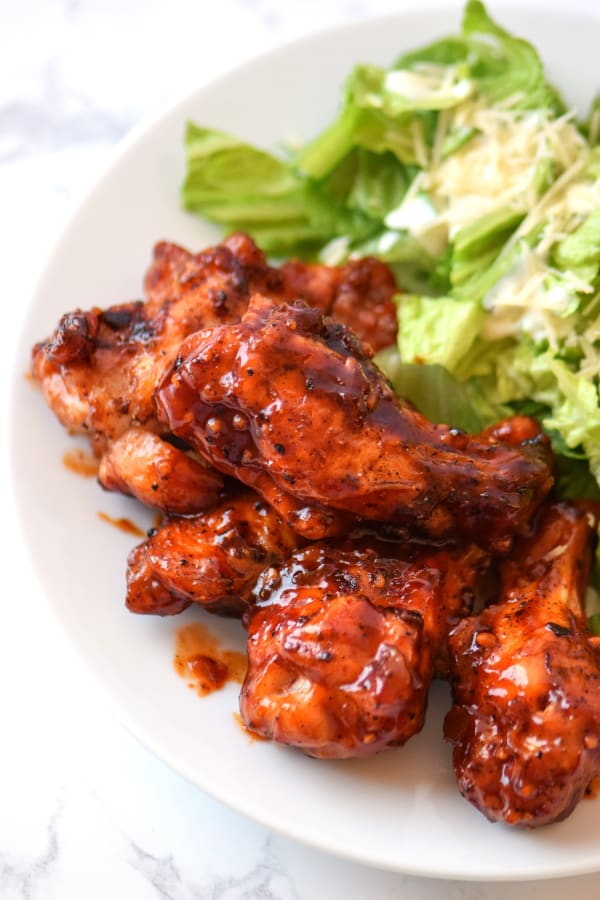 Smoky Habanero Barbecue Grilled Chicken Wings cover