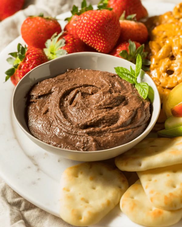 Dark Chocolate Hummus cover