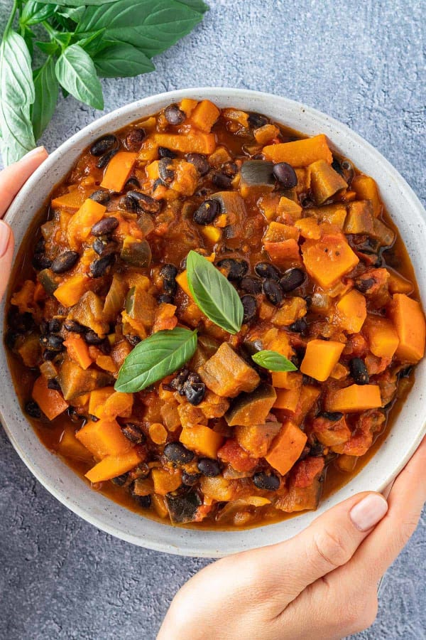 Pumpkin and Eggplant Curry cover
