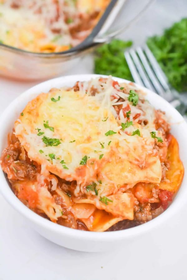 Baked Ravioli Casserole cover