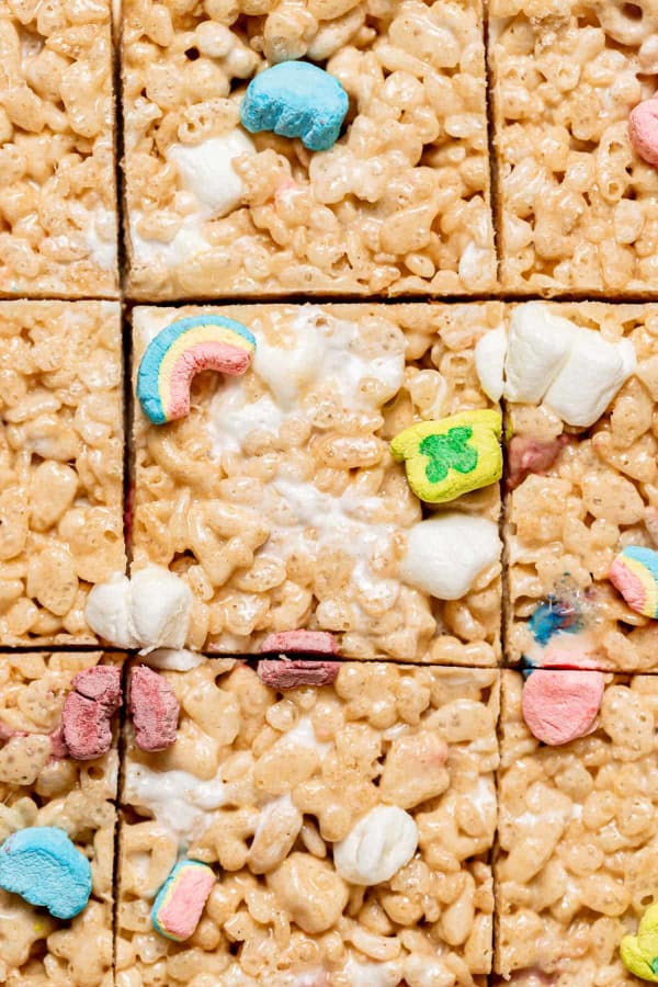 Lucky Charms Rice Krispie Treats cover