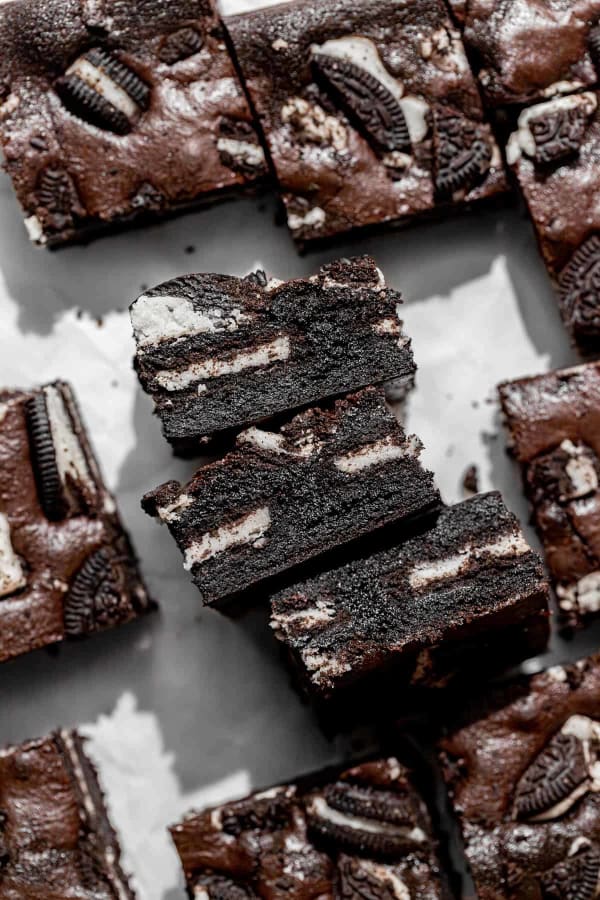 Decadent Oreo Brownies cover