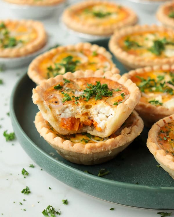 Sweet Potato Goat Cheese Quiche cover